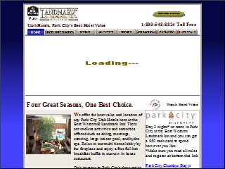 Web site www.bwlandmarkinn.com, Best Western Inn