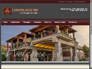 Web site www.canyonlandsinn.com, Best Western Canyonlands Inn