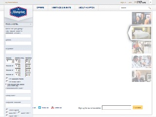 Web site www.hamptoninn.com, Hampton Inn