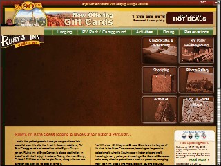 Web site www.rubysinn.com, Best Western Inn