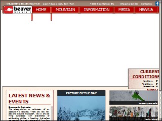Web site www.skithebeav.com, Beaver Mountain Ski Area